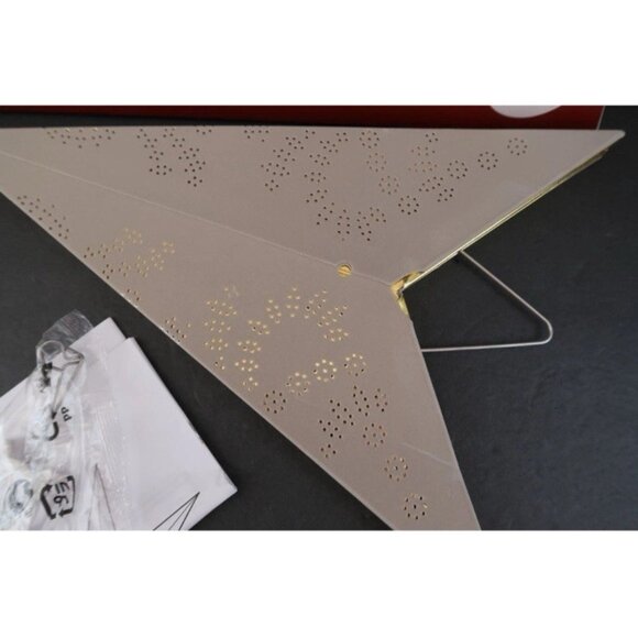 Ikea STRALA Star Hanging Light Shade Grey 28" Pendant Lamp New in Package - Picture 3 of 6